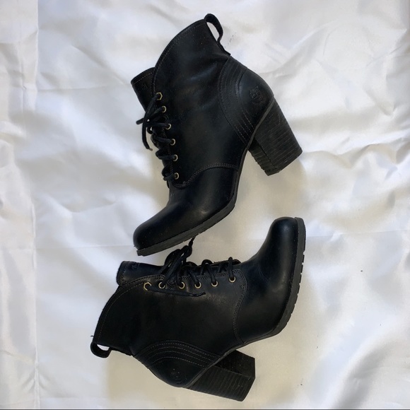 Timberland Shoes - Timberland Black Heal Boots